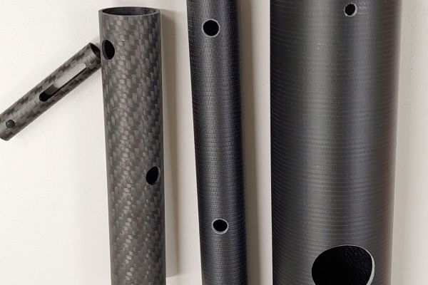 Milling of carbon fiber tube